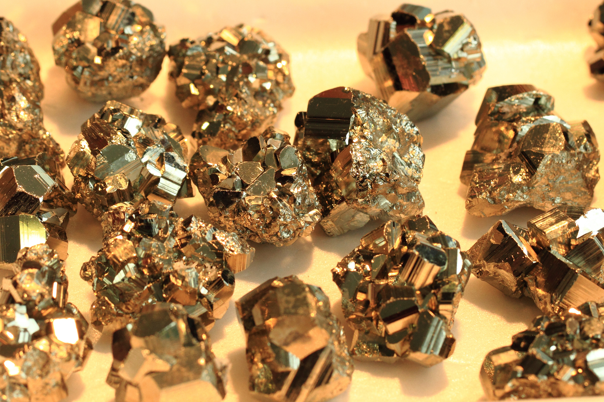 pyrite mineral texture